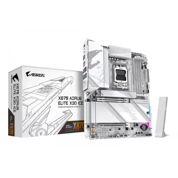 Scheda madre GIGABYTE X870 AORUS ELITE X3D ICE, AMD X870, socket AM5, ATX