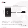 Hub CLUB3D Quad DisplayPort™ – 4 x risoluzione 4K @ 30Hz, supporto MST