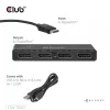 Hub CLUB3D Quad DisplayPort™ – 4 x risoluzione 4K @ 30Hz, supporto MST