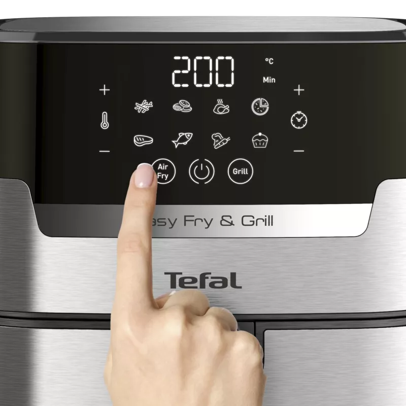 Tefal Easy Fry & Grill EY505D friggitrice ad aria 4,2 L stand-alone 1550 W acciaio inox
