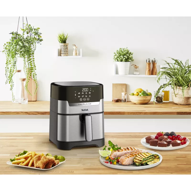 Tefal Easy Fry & Grill EY505D friggitrice ad aria 4,2 L stand-alone 1550 W acciaio inox