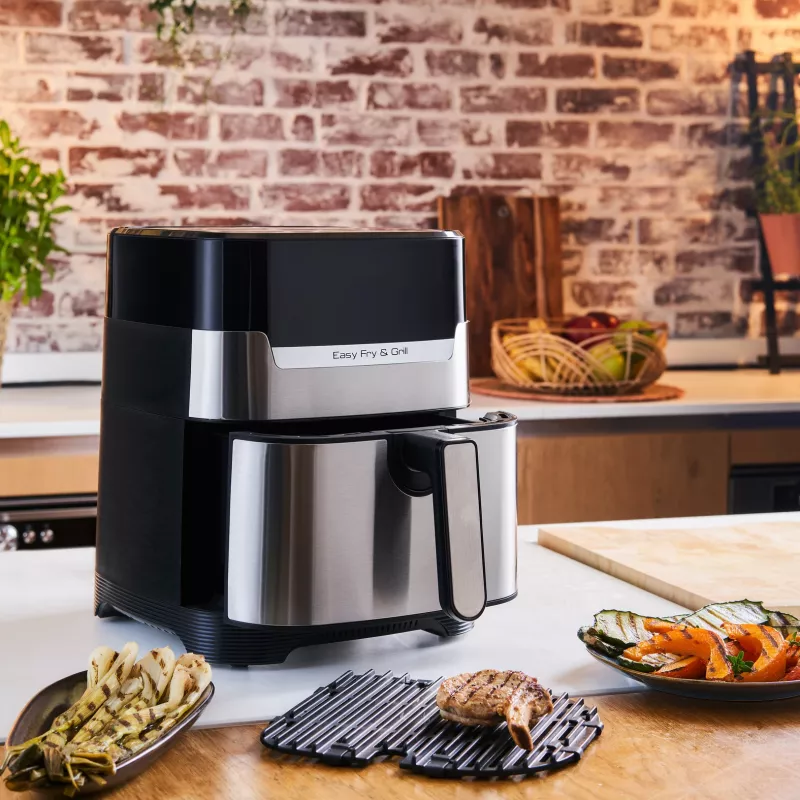 Tefal Easy Fry & Grill EY505D friggitrice ad aria 4,2 L stand-alone 1550 W acciaio inox