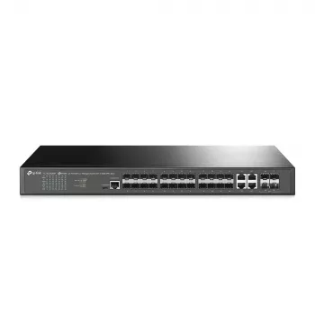 TP-Link Omada switch gestito L2+ 24 porte SFP con 4 slot 10GE SFP+