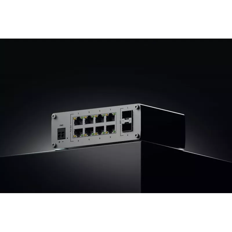 TELTONIKA TSW200 switch Ethernet Gigabit industriale unmanaged PoE+