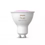 Philips Hue White and colour ambience GU10 – Spot intelligente, Bluetooth/Zigbee, LED, GU10, GU10, 2000 K, 6500 K