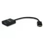 Equip adattatore HDMI a HD15 VGA, HDMI Type-A (standard), VGA (D-Sub), maschio, femmina, dritto, dritto