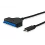 Equip cavo USB Type-C a SATA, nero, 6 Gbit/s, 50 mm, 150 mm, 500 mm, 50 g