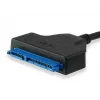 Equip cavo USB Type-C a SATA, nero, 6 Gbit/s, 50 mm, 150 mm, 500 mm, 50 g