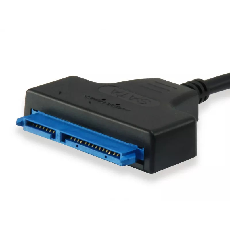 Equip cavo USB Type-C a SATA, nero, 6 Gbit/s, 50 mm, 150 mm, 500 mm, 50 g