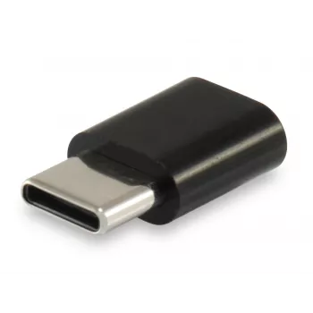 Equip adattatore USB Type-C a Micro USB, USB C, Micro USB B, nero