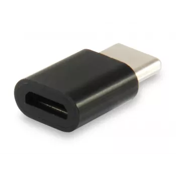 Equip adattatore USB Type-C a Micro USB, USB C, Micro USB B, nero