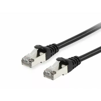 Cavo patch Equip Cat.6A S/FTP RJ-45 25 m nero