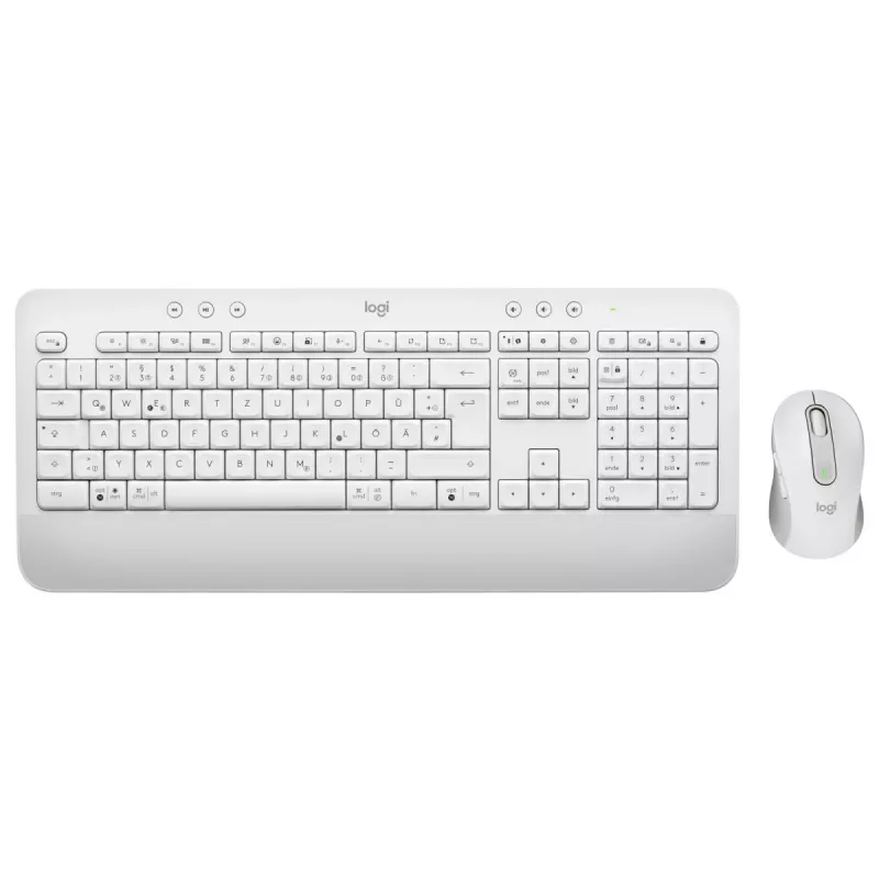 LOGITECH Signature Mk650 Combo For Business - offwhite - Qwertz tedesco