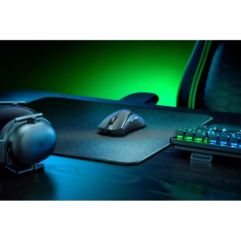 RAZER Deathadder V3 Pro mouse da gaming ergonomico wireless/cablato nero