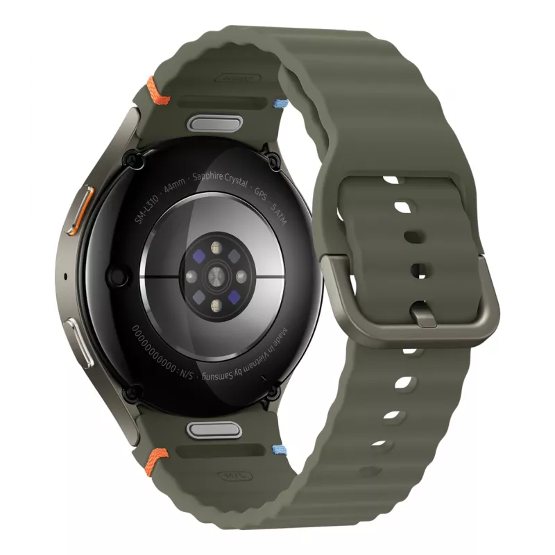Samsung Galaxy Watch7 3,81 cm (1,5 inch) AMOLED 44 mm digitale 480 x 480 pixel touchscreen verde Wi-Fi GPS (satellite)