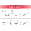 Cavo patch Equip Cat.6A S/FTP RJ-45 1,5 m bianco