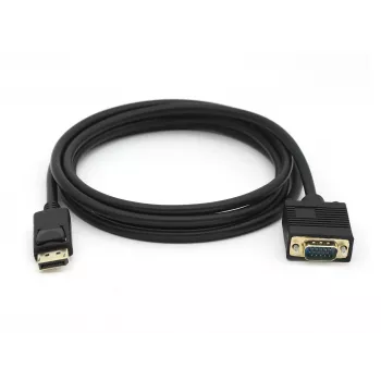 Cavo Equip DisplayPort maschio su VGA (HD15) maschio, 2 m, VGA (D-Sub), DisplayPort, maschio, maschio, dritto