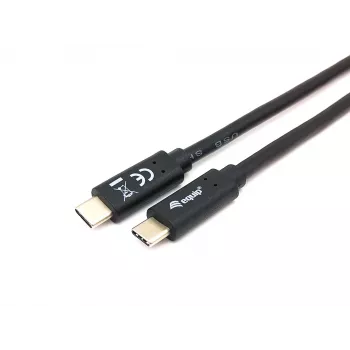 Equip USB 3.2 Gen 1x1 Type-C to C, M/M, 1.0 m, 1 m, USB C, USB C, USB 3.2 Gen 1 (3.1 Gen 1), 5 Gbit/s, nero