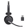 Yealink WH64 Hybrid Mono Teams cuffia wireless per ufficio/call center Micro-USB Bluetooth nero