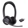 Yealink WH64 Hybrid Dual Teams cuffia wireless per ufficio/call center Micro-USB Bluetooth nero