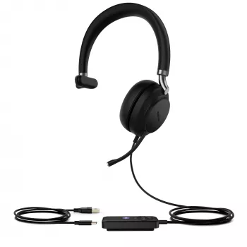 Yealink UH38 Mono Teams - senza batteria cavo USB-A-USB cuffia con filo