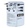 Verbatim Charge 'n' Travel 70W 2C adattatore universale da viaggio con cavo retrattile blu