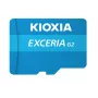 Scheda di memoria MicroSDHC Kioxia EXCERIA G2 128 GB UHS-III U3 V30 A1, lettura 100 MB/s, scrittura 50 MB/s, blu