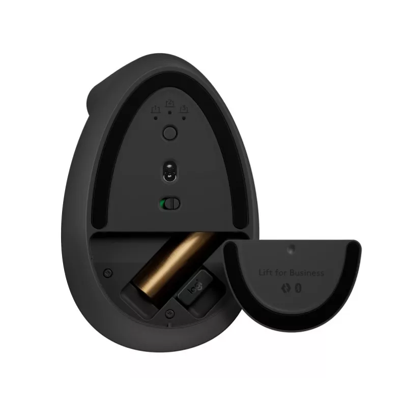 LOGITECH Wireless Mouse Lift For Business per mancini grafite/nero