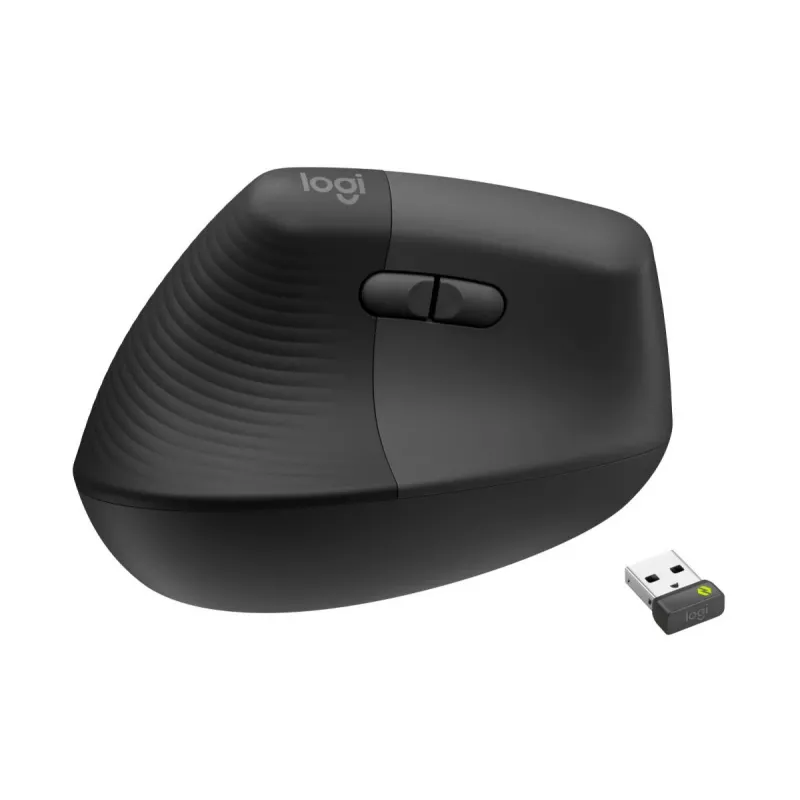LOGITECH Wireless Mouse Lift For Business per mancini grafite/nero
