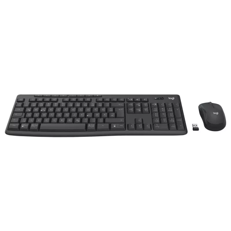 LOGITECH Mk370 Combo For Business grafite Qwertz tedesco