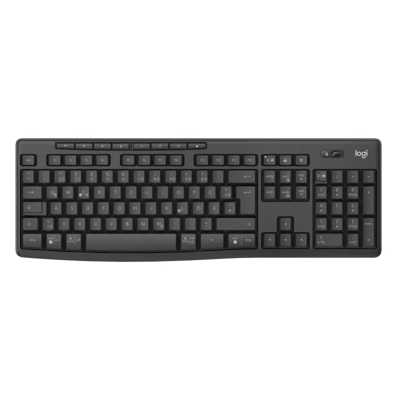 LOGITECH Mk370 Combo For Business grafite Qwertz tedesco