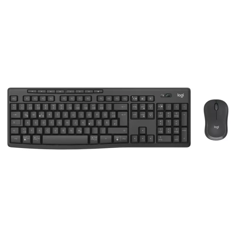 LOGITECH Mk370 Combo For Business grafite Qwertz tedesco