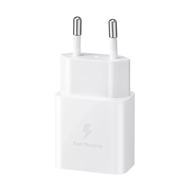Caricabatterie mobile Samsung EP-T1510NWEGEU, 15W USB-C, 100–240V AC, uso interno, bianco