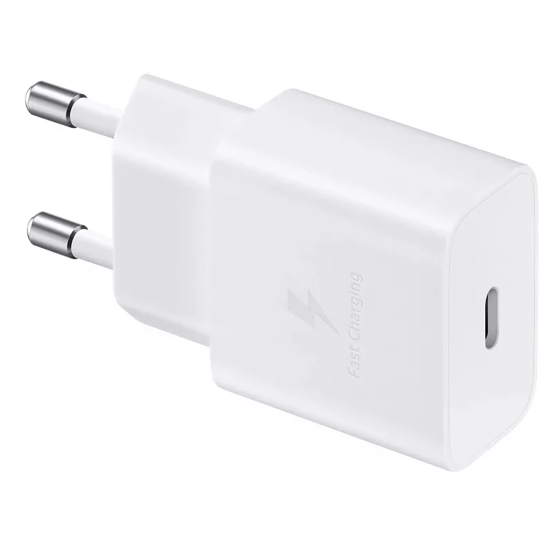 Caricabatterie mobile Samsung EP-T1510NWEGEU, 15W USB-C, 100–240V AC, uso interno, bianco