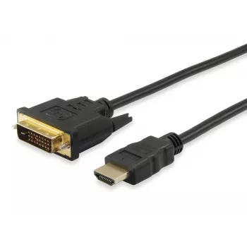Equip cavo HDMI a DVI-D Single Link, 2m, 2 m, HDMI, DVI-D, connettore maschio, connettore maschio, oro