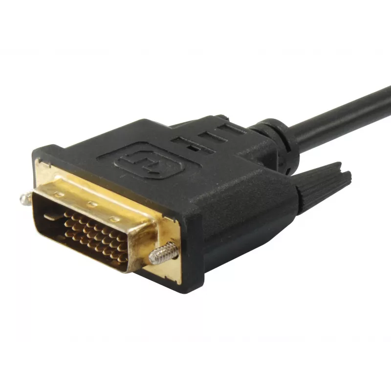 Equip cavo HDMI a DVI-D Single Link, 2m, 2 m, HDMI, DVI-D, connettore maschio, connettore maschio, oro