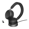 Cuffie Jabra Evolve2 75 USB-A UC con base da tavolo nero