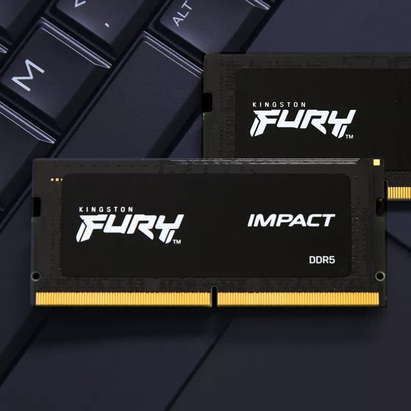 Kingston Technology FURY 64GB 4800MT/s DDR5 CL38 SODIMM (kit da 2) Impact