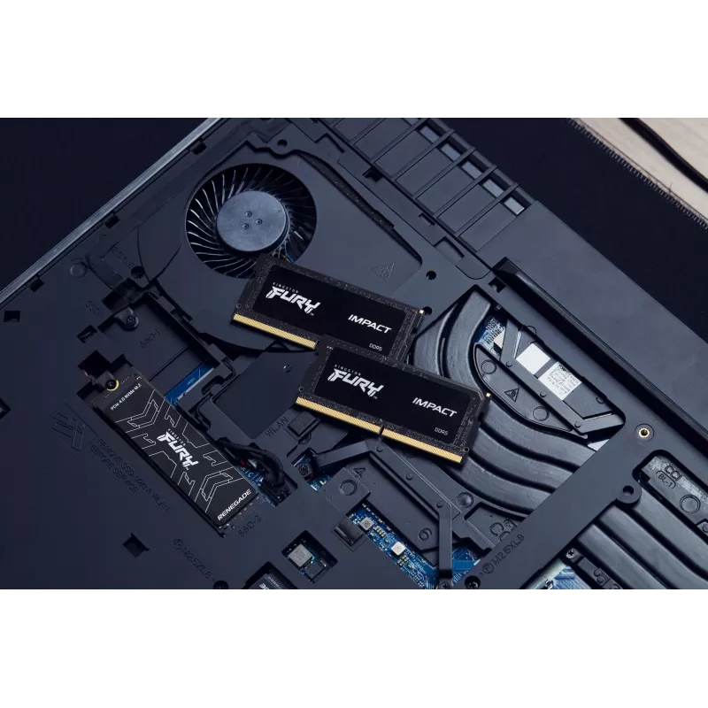 Kingston Technology FURY 64GB 4800MT/s DDR5 CL38 SODIMM (kit da 2) Impact
