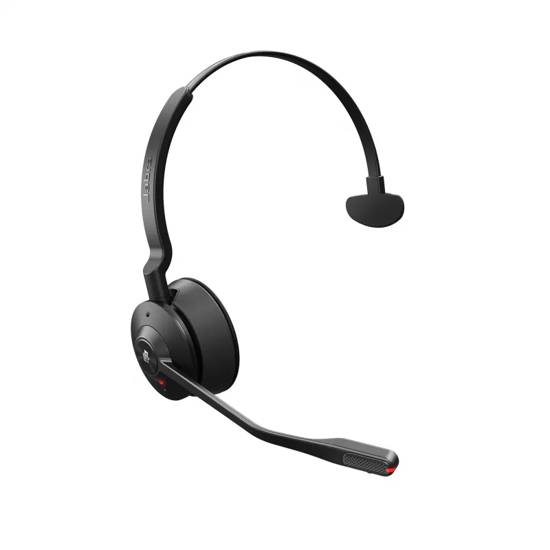 Jabra Engage 55 - USB-A MS Mono, EMEA/APAC, wireless, ufficio/call center, 57 g, cuffie, nero, titanio