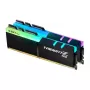DIMM 16 GB DDR4-3000 (2x 8 GB) kit dual, memoria per computer nero, F4-3000C16D-16GTZR, Trident Z RGB, INTEL XMP