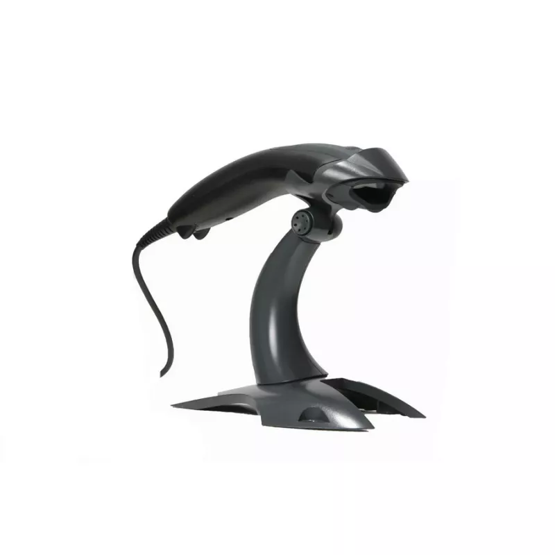 HONEYWELL Lettore di codici a barre Voyager 1200g Kit USB - Include scanner nero 1200g e supporto rigido per presentazione e cavo USB Type-A a spirale 3 m