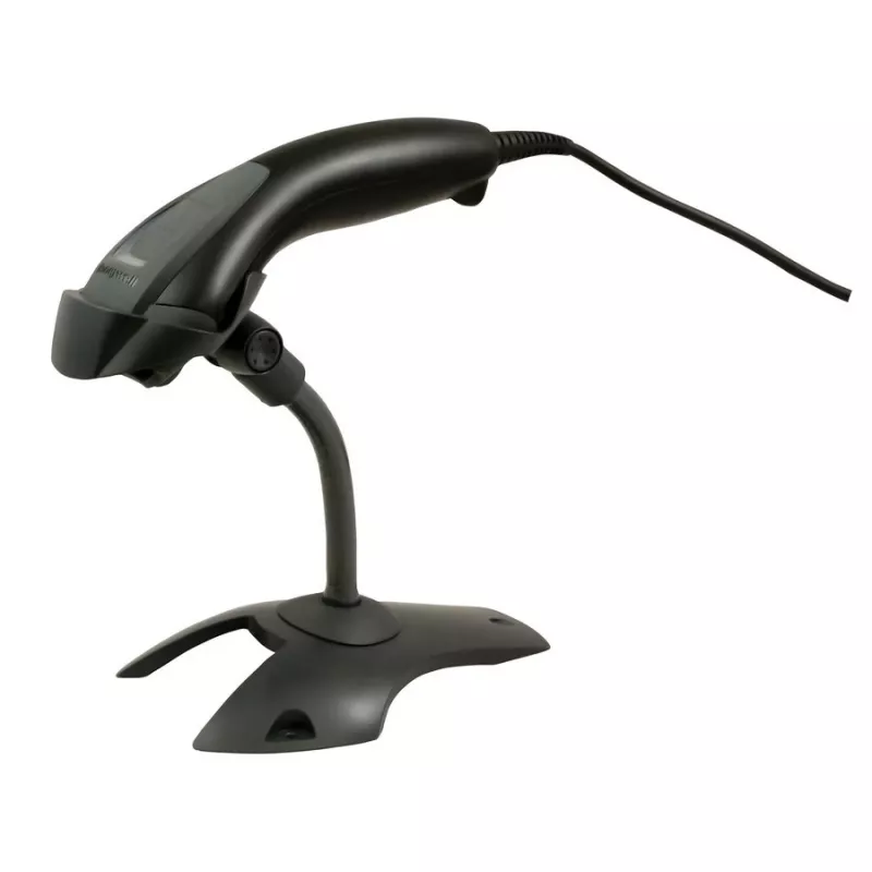 HONEYWELL Lettore di codici a barre Voyager 1200g Kit USB - Include scanner nero 1200g e supporto rigido per presentazione e cavo USB Type-A a spirale 3 m