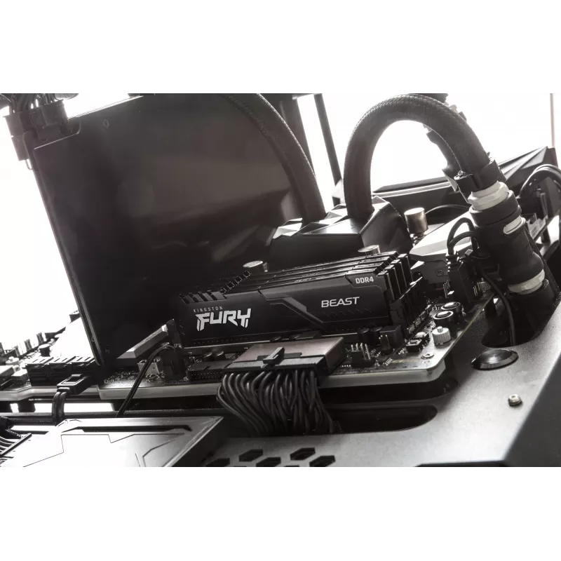 Kingston Technology FURY Beast 32GB 3200MT/s DDR4 CL16 DIMM (Kit da 2) 1Gx8 nero