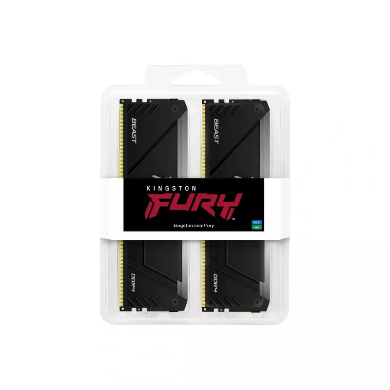 Kingston Technology FURY Beast 32GB 3600MT/s DDR4 CL18 DIMM (Kit da 2) RGB