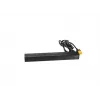 APC AP9565 Basic PDU per rack, 1U, monofase, 16 A, 208/230 V, 3680 W, 12 prese C13, ingresso C20, cavo da 2,5 m, nero