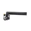 APC AP9565 Basic PDU per rack, 1U, monofase, 16 A, 208/230 V, 3680 W, 12 prese C13, ingresso C20, cavo da 2,5 m, nero