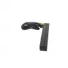 APC AP9565 Basic PDU per rack, 1U, monofase, 16 A, 208/230 V, 3680 W, 12 prese C13, ingresso C20, cavo da 2,5 m, nero