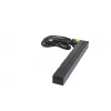 APC AP9565 Basic PDU per rack, 1U, monofase, 16 A, 208/230 V, 3680 W, 12 prese C13, ingresso C20, cavo da 2,5 m, nero