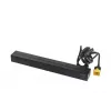 APC AP9565 Basic PDU per rack, 1U, monofase, 16 A, 208/230 V, 3680 W, 12 prese C13, ingresso C20, cavo da 2,5 m, nero